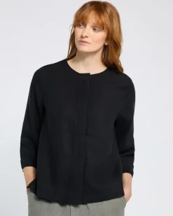 Carolyn Donnelly The Edit Placket Linen Top