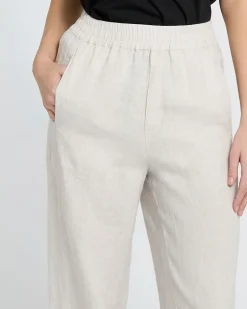 Carolyn Donnelly The Edit Front Seam Linen Trousers