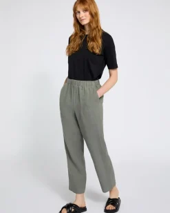 Carolyn Donnelly The Edit Basic Linen Trousers
