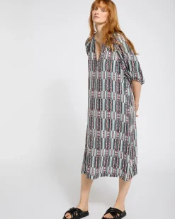 Carolyn Donnelly The Edit Crepe Kaftan Dress