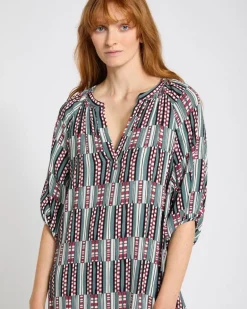 Carolyn Donnelly The Edit Crepe Kaftan Dress