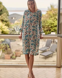 Carolyn Donnelly The Edit Crepe Kaftan Dress