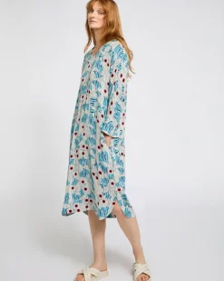Carolyn Donnelly The Edit Crepe Kaftan Dress