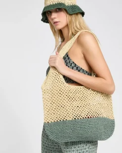 Carolyn Donnelly The Edit Paper Crochet Bag