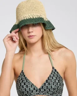 Carolyn Donnelly The Edit Contrast Brim Hat