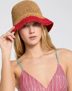 Carolyn Donnelly The Edit Contrast Brim Hat