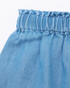 Chambray Short And Top - Two Piece Set (6 Months-5 Years)