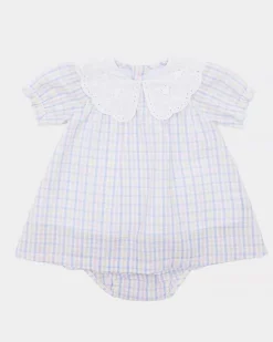 Check Dress With Bloomers (Newborn-12 Months)