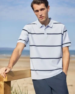 Chevron Stripe Regular Fit Polo