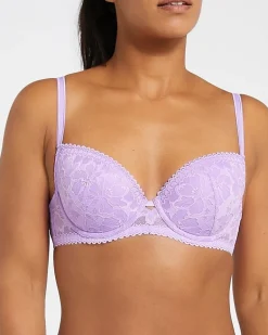 Cleo Padded Lace Balcony Bra