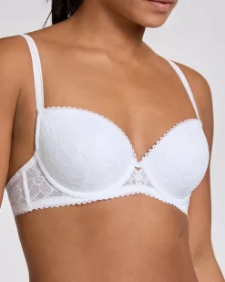 Cleo Padded Lace Balcony Bra