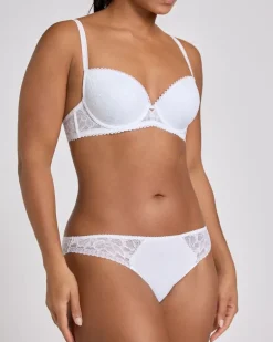 Cleo Padded Lace Balcony Bra