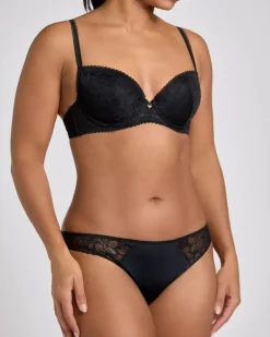 Cleo Padded Lace Balcony Bra