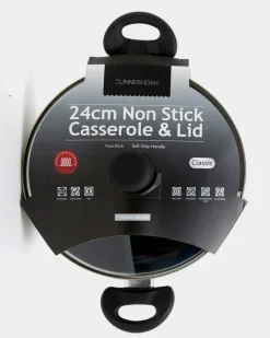 24cm Aluminium Casserole And Lid