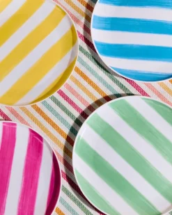 Colourful Plates - Pack Of 4