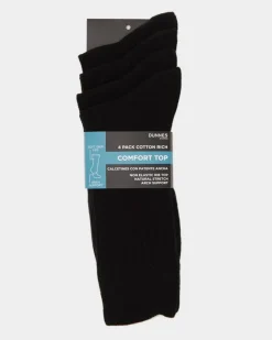 Comfort Top Socks - Pack Of 4