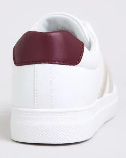 Contrast Casual White Trainers