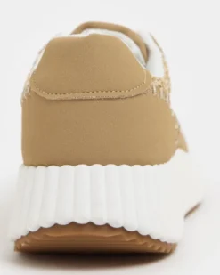 Contrast Stitch Casual Shoes