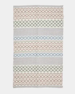 Cotton Aztec Weave Bath Mat