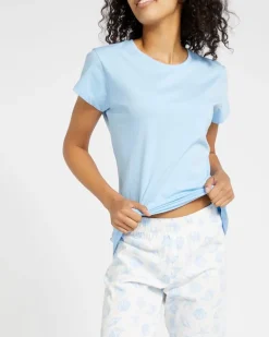 Cotton Cropped Pyjama Set