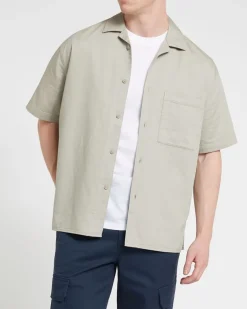 Cotton Herringbone Shirt