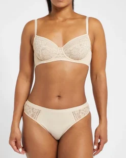 Cotton Lace Thong