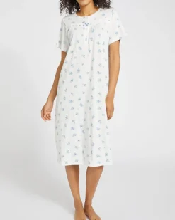 Cotton Modal Lace Nightdress