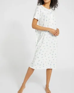 Cotton Modal Lace Nightdress