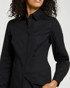 Cotton Rich Fitted Collared Shirt