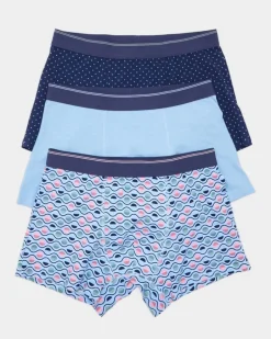 Cotton Rich Hipster Boxers - Pack Of 3