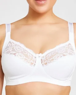 Cotton Rich Total Support Bra