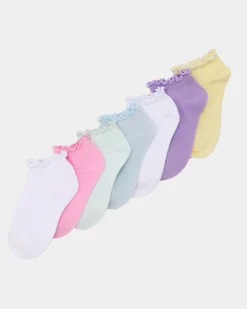 Cotton Rich Trainer Socks - Pack Of 7