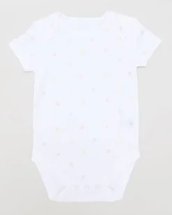 Cotton Short-Sleeved Bodysuits - Pack Of 5 (Newborn-3 Years)