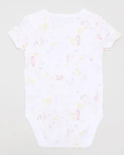 Cotton Short-Sleeved Bodysuits - Pack Of 5 (Newborn-3 Years)