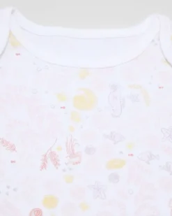 Cotton Short-Sleeved Bodysuits - Pack Of 5 (Newborn-3 Years)