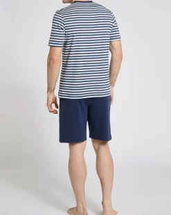 Cotton T-Shirt And Shorts Pyjama Set