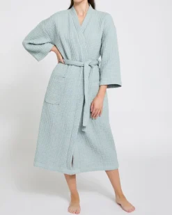 Cotton Waffle Robe