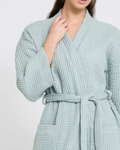 Cotton Waffle Robe