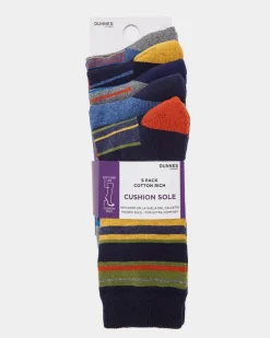 Cushion Sole Socks - Pack Of 5