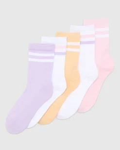Cushion Sole Sports Sock - Pack Of 5