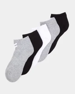 Cushion Sole Trainer Socks - Pack Of 5