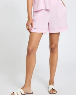 Double Cloth Resort Co-Ord Shorts