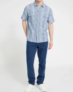 Double Pocket Stripe Shirt
