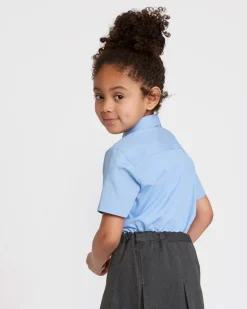 Easy Care Short-Sleeved Blouses - Pack Of 3 (4-16 Years)