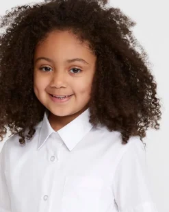 Easy Care Short-Sleeved Blouses - Pack Of 3 (4-16 Years)