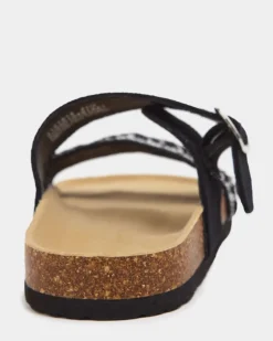 Embellised Footbed Sandal