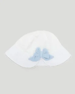 Embroidered Hat With Bow (6 Months-6 Years)