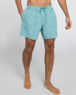 Embroidered Swim Shorts