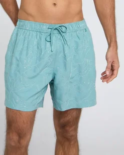 Embroidered Swim Shorts
