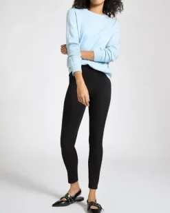 Essential Denim High Rise Black Jeggings